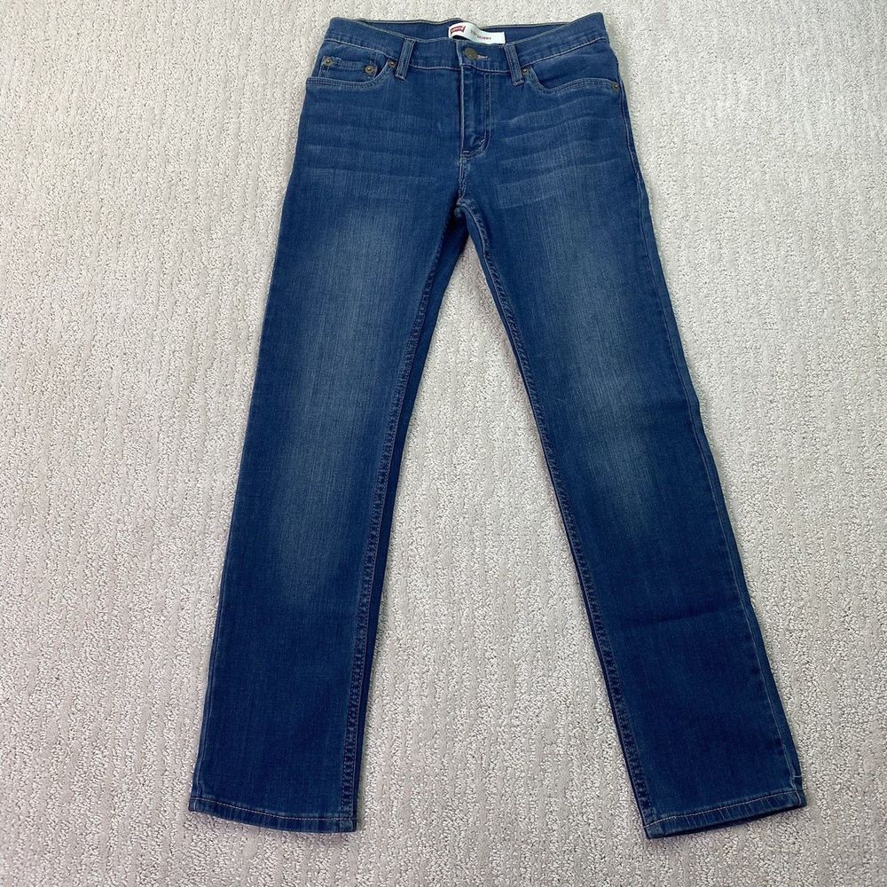 Levis 510 Jeans Womens Blue Denim Size 14